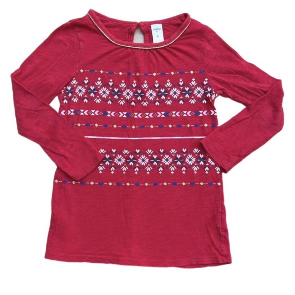 OshKosh Sparkle Top Size 6